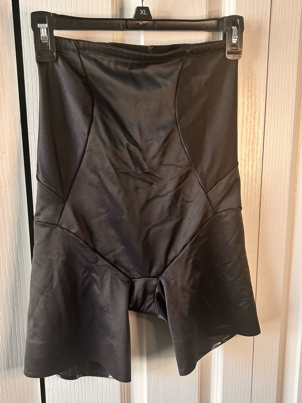 Naomi‎ & Nicole Hi Waist Thigh Slimmer Comfortable Firm XL Black Style 7099